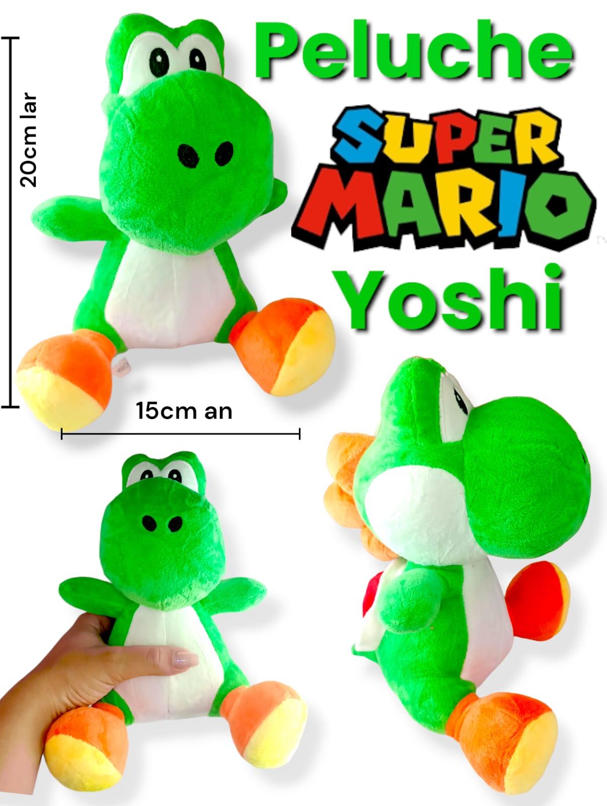 Peluche Yoshi Super Mario Bross 20cm